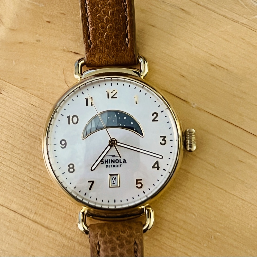 Shinola Canfield watch 38mm Night And Day